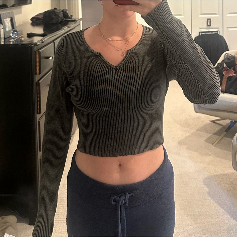 Le Lis Ribbed Long Sleeve